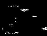 une photo d'Ã©cran de Meteor Defense sur Atari 2600